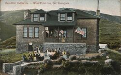 West Point Inn, Mt Tamalpais Postcard