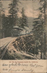 Mt. Tamalpais Scenic Railway Postcard