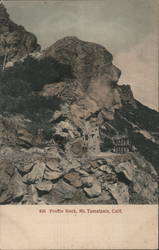 Profile Rock Mount Tamalpais, CA Postcard Postcard Postcard