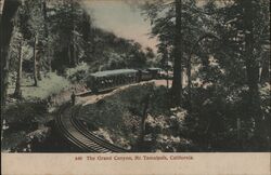 The Grand Canyon Mount Tamalpais, CA Postcard Postcard Postcard