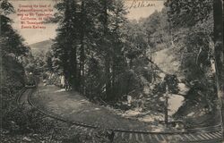 Crossing the head of Redwood Canyon, on the way up Mt Tamalpais California Postcard Postcard Postcard