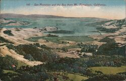 San Francisco and Bay from Mt. Tamalpais Postcard