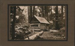 Log Cabin, Muir Woods National Park Mount Tamalpais, CA Postcard Postcard Postcard