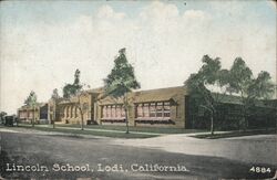 Lincoln School Postcard