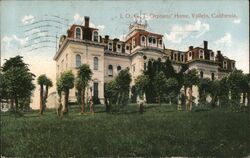 Exterior View of I.O.G.T. Orphans' Home Postcard