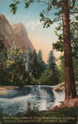 "Grand Sentinel" Kings River Canyon Postcard