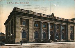 U.S. Post Office, Oakland, Calif. Postcard