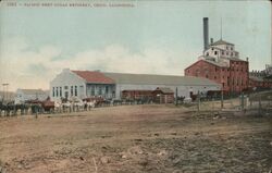 Pacific beat sugar refinery Postcard