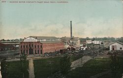 Diamond match company's plant Postcard