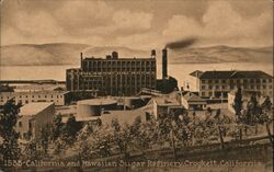 CAlifornia and Hawaiian Sugar Refinery Crockett, CA Postcard Postcard Postcard