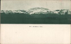 Mt. Diablo Postcard