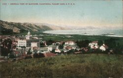 General View of Martinez Postcard