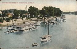 Sacramento River Scene Postcard