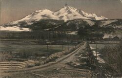 Mt. Shasta, 14,444 Ft. High Mount Shasta, CA Postcard Postcard Postcard