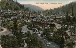 Bird's eye view Postcard