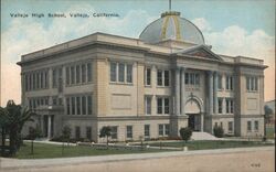 Vallejo High School California Postcard Postcard Postcard