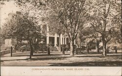 commandants residence Postcard