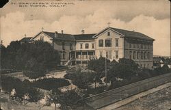 St. Gertrude's Convent, Rio Vista, Calif. California Postcard Postcard Postcard