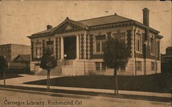 Carnegie Library Postcard