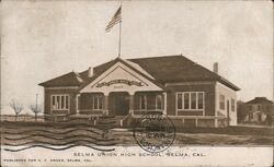 Selma Union High School California Postcard Postcard Postcard