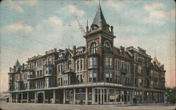 Hughes Hotel Postcard