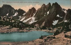 Kearsarge Pinnacles, Kings River Canyon Seven Pines, CA Postcard Postcard Postcard