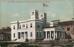 Gate House, Entrance to U.S. Navy Yard Postcard