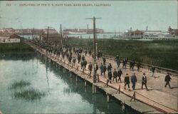 Employers of the US Navy Yard Postcard