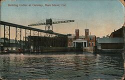 Building Collier at Gateway Mare Island, CA Postcard Postcard Postcard