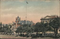 Lincoln and Jefferson grammar schools Vallejo, CA Postcard Postcard Postcard