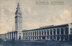 The ferry building San Francisco, CA Postcard Postcard Postcard