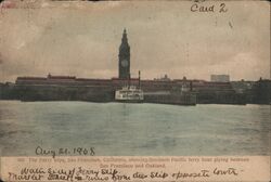 the ferry slips Postcard