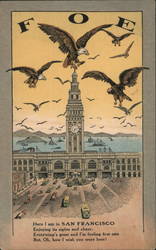 FOE - Ferry Building Tower Postcard