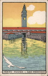 Ferry Tower San Francisco, CA Postcard Postcard Postcard