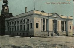 Public Library Postcard