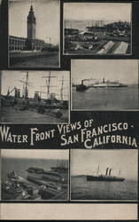 Water Front View San Francisco, CA Postcard Postcard Postcard