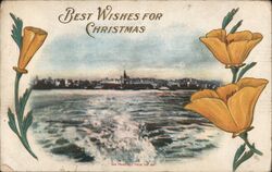 Best Wishes for Christmas San Francisco, CA Postcard Postcard Postcard