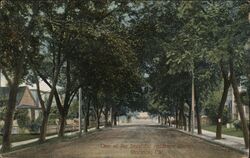 One of the beautiful residence Street Stockton, CA Postcard Postcard Postcard