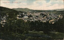 Panorama View of Town Postcard