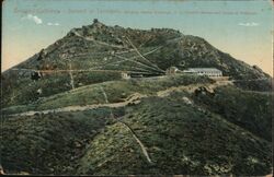 Beautiful California - Summit of Tamalpais Postcard