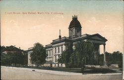 Curt House, San Rafael, Marin Co. California Postcard