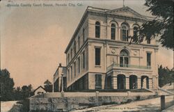 Nevada County Court House Postcard