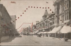 Street Scene Postcard