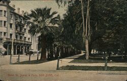 Hotel St. James & Park Postcard