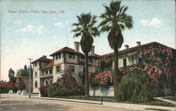 St Claire Club San Jose, CA Postcard Postcard Postcard