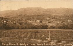 State home, Eldridge near Santa Rosa, CL California Postcard Postcard Postcard