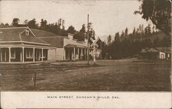 Main Street Postcard