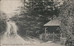 Entrance to Guernewood Park Postcard