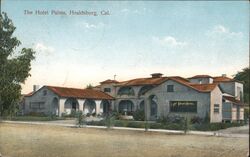 The hotel Palms Postcard