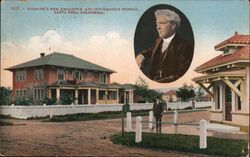 Burbank's New Residence and Information Bureau Santa Rosa, CA Postcard Postcard Postcard